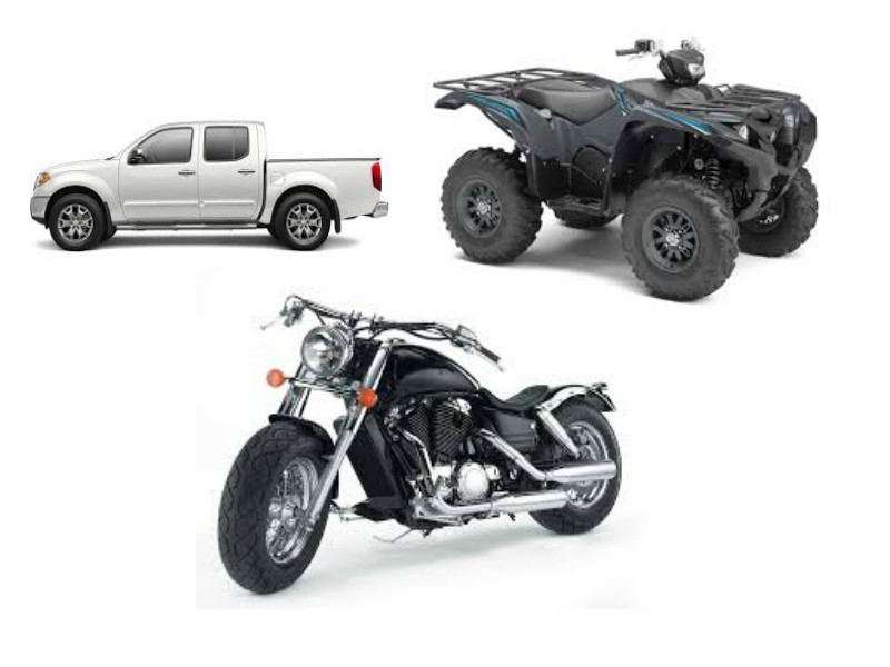 Pre-Owned atvs, motorcycles & vehicles